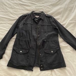 Dark navy blue canvas jacket from Target/Merona